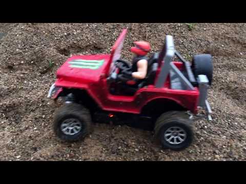 BRUDER TRUCKS for KIDs ♦ Bruder Geländewagen JEEP RACING TEST