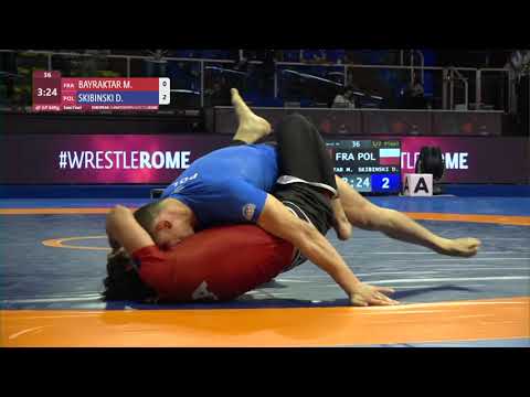 1/2 Men's GP No-Gi - 84 kg: M. BAYRAKTAR (FRA) v. D. SKIBINSKI (POL)