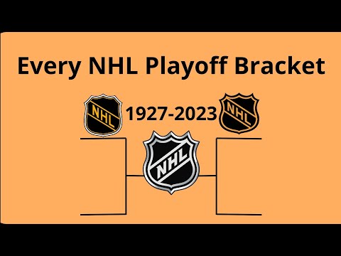 Every NHL Stanley Cup Playoff Bracket