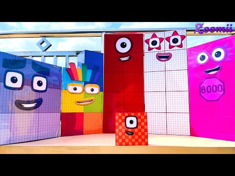 Looking for Numberblocks Puzzle Tetris NEW BIG Club Party Space ASMR   Numberblocks Satisfying Video