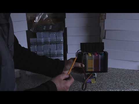 Video thumbnail: An Ink Tank Attachment (Ciss) For An Inkjet Printer Pre Installed And Tested For Posting