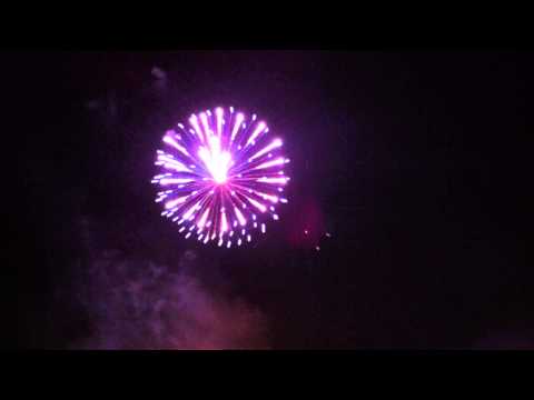 Bridge of Allan fireworks 2013