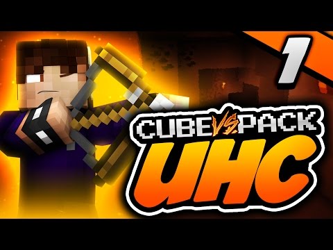 Minecraft: Cube Vs. Pack UHC! "CUBE Vs. PACK" #1