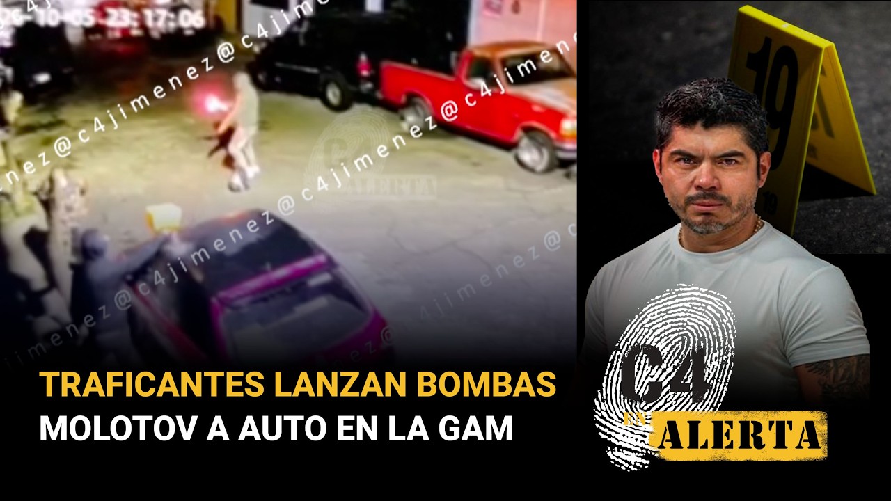 ¡A balazos y bombas molotov! Presuntos narcomenudistas atacan la casa de su rival en la GAM