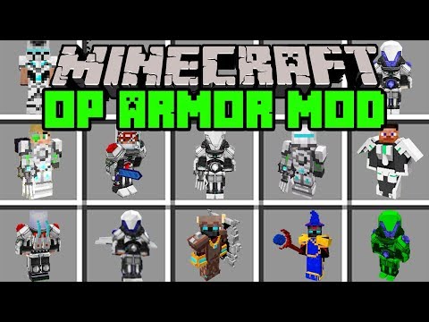 Minecraft OVERPOWERED ARMOR MOD! | CRAFT WORLD'S STRONGEST ARMOR! | Modded Mini-Game