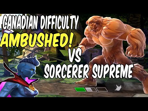 Sorcerer Supreme Ambushed Sasquatch Canadian Difficulty