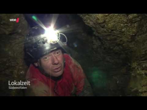 Lokalzeit Südwestfalen Höhle in Kierspe entdeckt