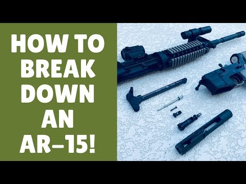 How To Break Down An AR 15 (5 EASY Steps To Field Strip Your Rifle!)