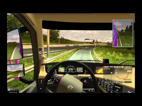 Euro Truck Simulator 2 - Multiplayer - from Szczecin (PL) to Białystok (PL) - 07/04/2014
