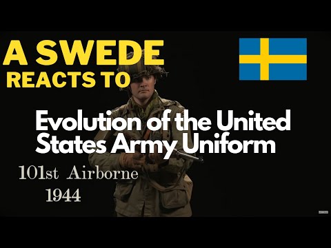 A swede reacts to: Evolution of the United States Army Uniform