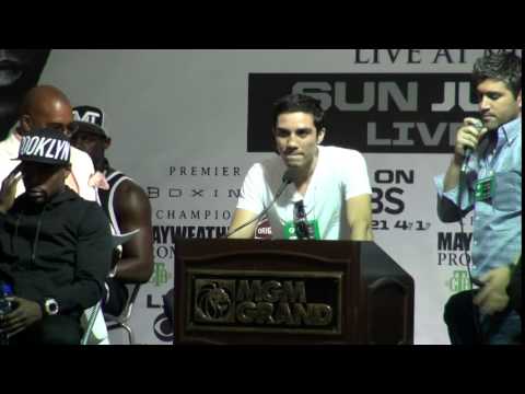 Rances Barthelemy vs. Antonio DeMarco final press conference w/ Floyd Mayweather