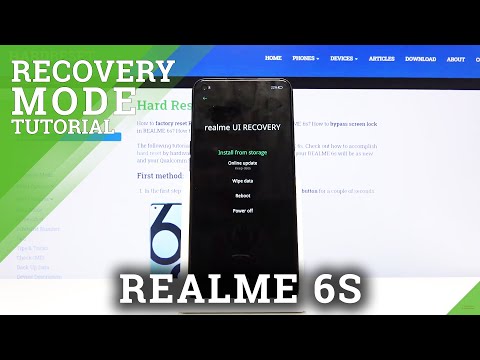 How to Find Recovery Mode in REALME 6s – Enter Recovery Mode