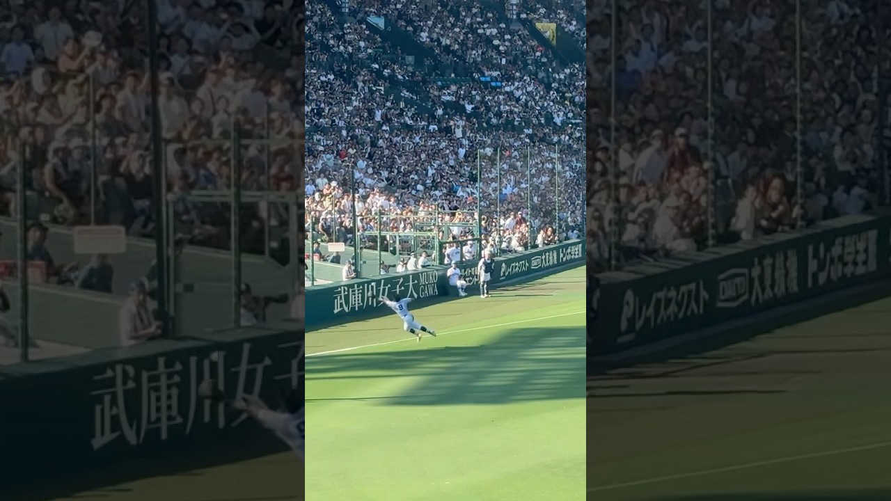 現在問題となっている　　　　　　　　　　　横浜vs県立岐阜商業の球史に残る一戦⚾️   #甲子園 #野球 #高校野球 #誤審 #ファインプレー #プロ野球 #高校球児