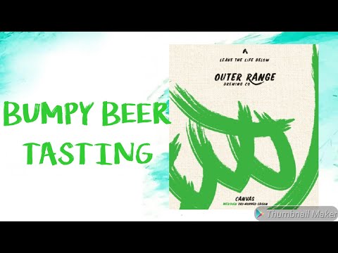 "Canvas" dry hopped saison - Outer Range Brewing Co