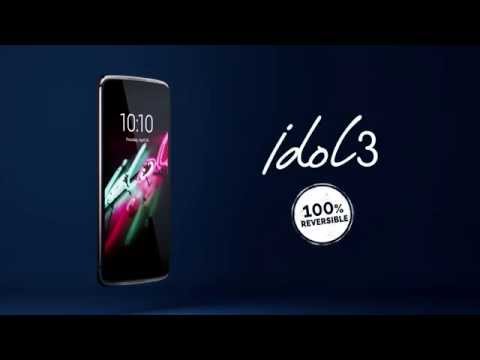 IDOL 3 IS THE FIRST REVERSIBLE SMARTPHONE