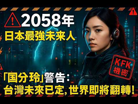 日本最準未來人 2058年現身，台灣與世界的結局已定？｜國分玲 揭露即將發生的世界劇變