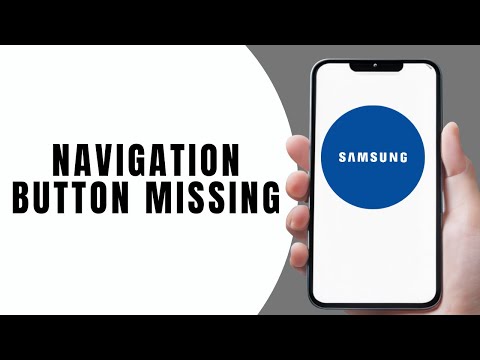 Samsung Phone Home Button Navigation at Bottom is Missing