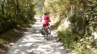 preview picture of video 'Ciclovia Alpe Adria Radweg, tratto Resiutta - Carnia'