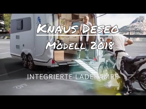 Wohnwagen KNAUS DESEO Modell 2018 Multifunktionaler Lademeister