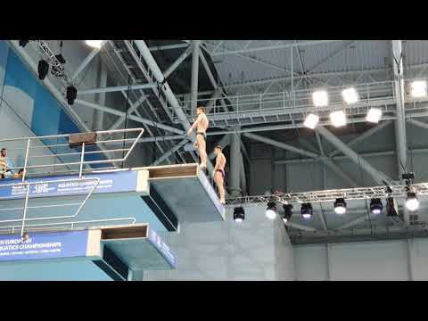 Victor Minibaev - Aleksandr Bondar/RUS 5255B 10M Synchro - Training