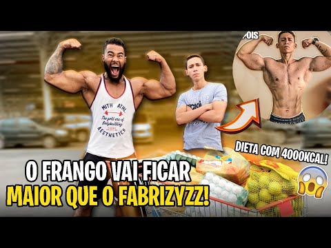 LELIS BUY THE DIET FOR CHICKEN TO STOP BEING CHICKEN! 4000 Calories 😱