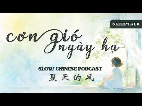 Slow Chinese Podcast #4 | Cơn gió ngày hạ - 夏天的风