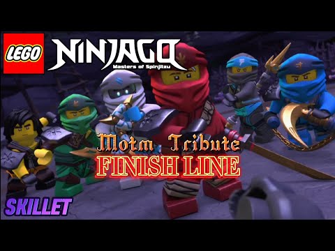Lego Ninjago Master of the Mountain Tribute | Finish Line - Skillet (500 subscriber special)