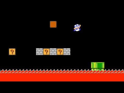 Super Mario Bros. but the Floor is Lava!