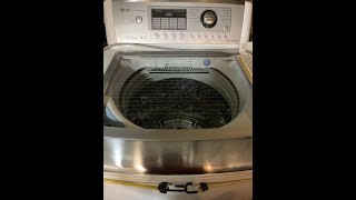 Fixed: LG Top Load Washer Leaking - Cheap Repair