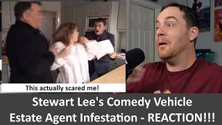 American Reacts Stewart Lee's Comedy Vehicle - Estate Agent Infestation REACTION