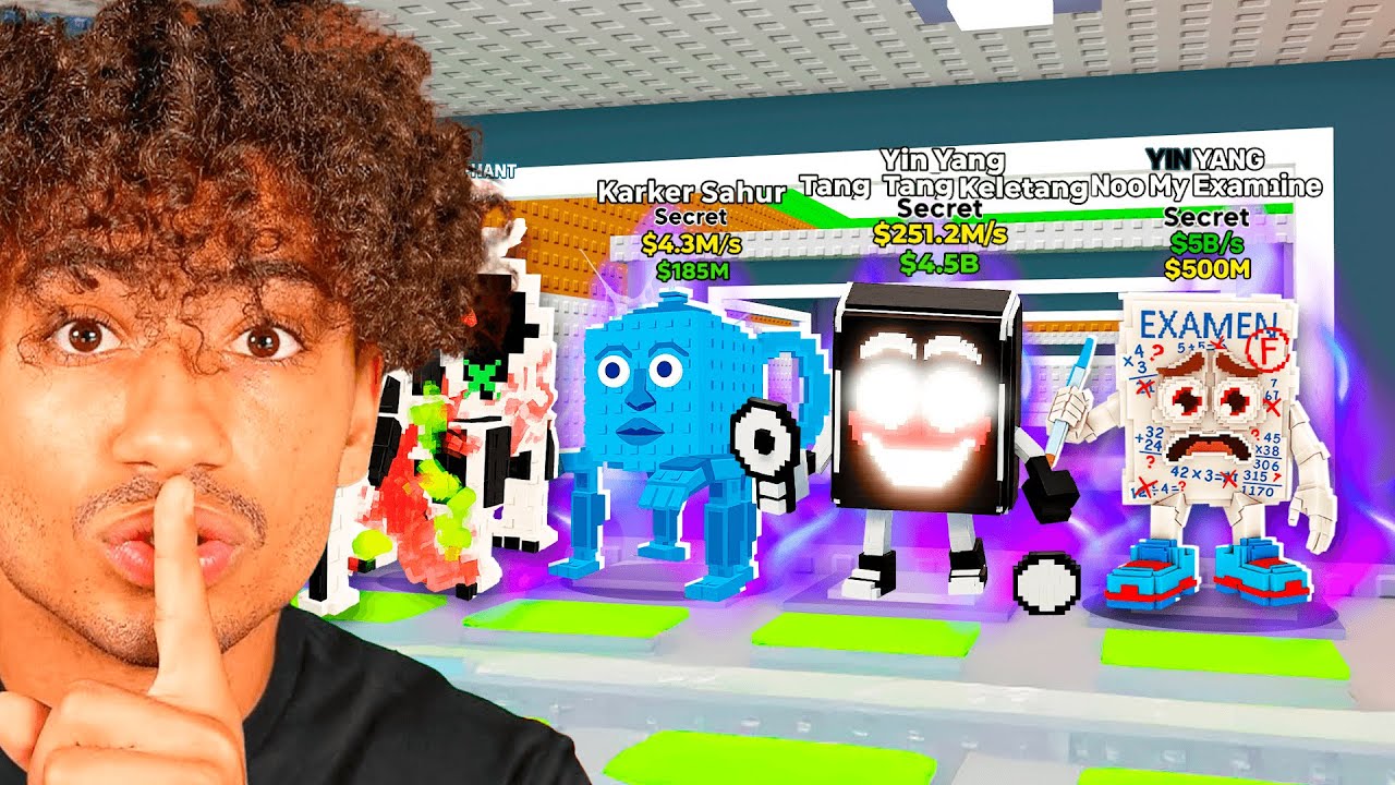 I STOLE THE 6 NEWEST BRAINROTS!