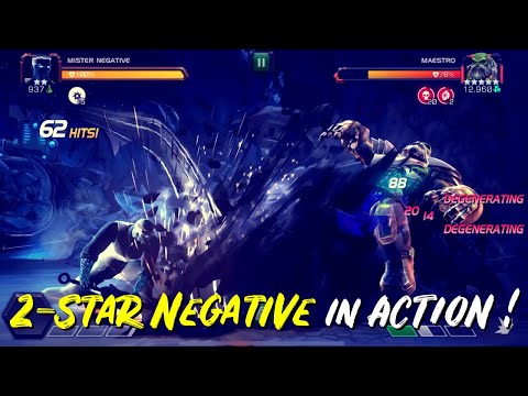 2 STAR Mister Negative SOLOS The MAESTRO BOSS! - Marvel Contest Of Champions