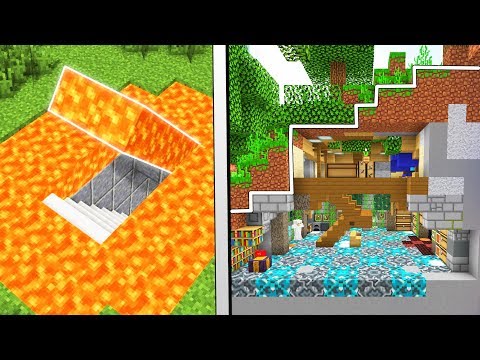 CASA SEGRETA SOTTO LA LAVA! Minecraft ITA