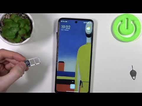 How to Insert SIM Card and SD Card Into XIAOMI Redmi Note 10 Lite