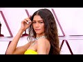 Zendaya STUNS In GLOW IN THE DARK Gown To Present At The 2021 Oscars