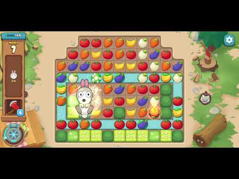 We Bare Bears Match3 Repairs Level 154 - No Boosters