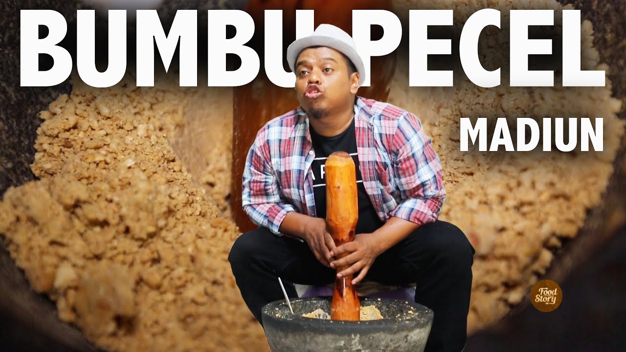 Sambel Pecel Madiun Legendaris | Intip Produksi Bumbu Pecel di Madiun