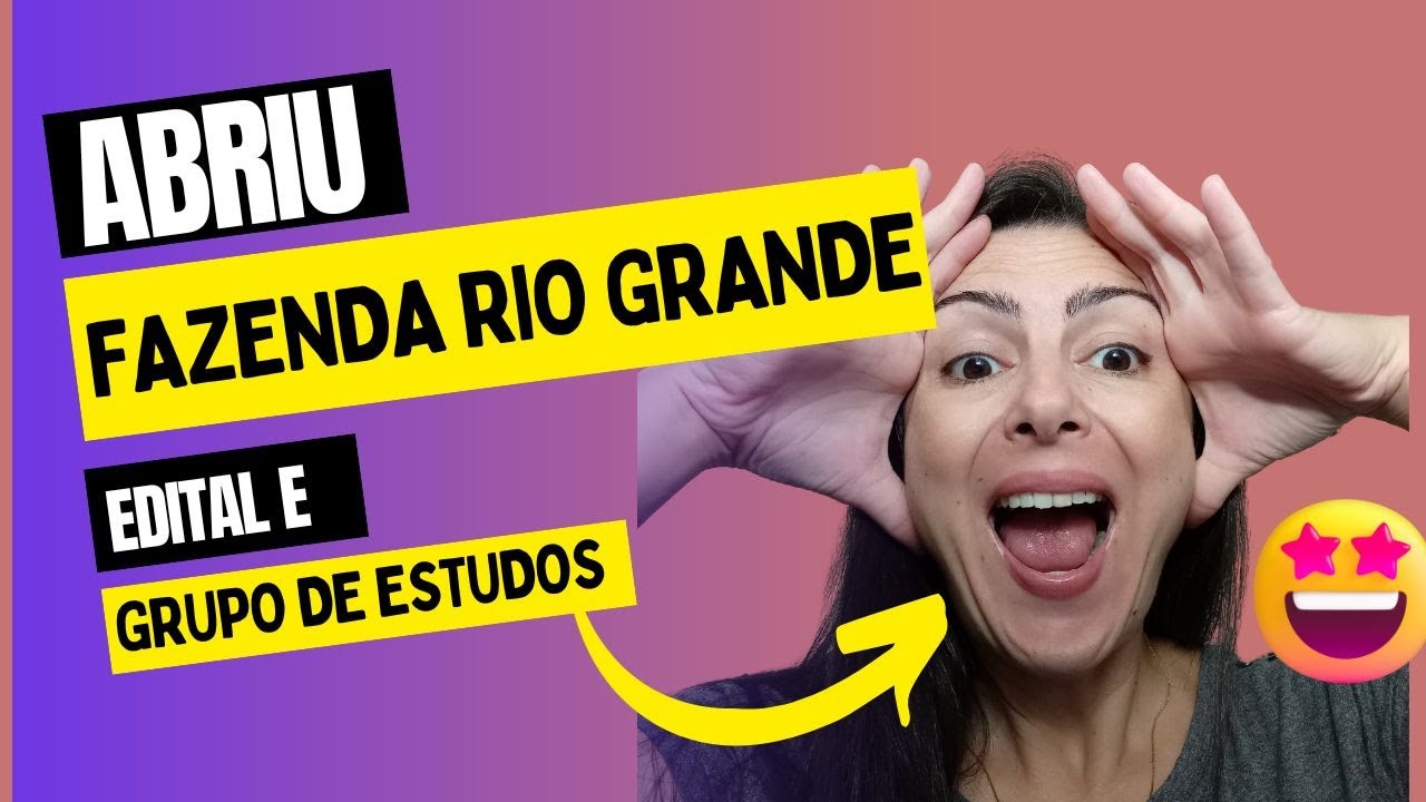 Watch Now CONCURSO FAZENDA RIO GRANDE: EDITAL E GRUPO DE ESTUDOS CONCURSO FAZENDA RIO GRANDE: EDITAL E GRUPO DE ESTUDOS