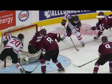 2017 WJC  29.12.2016  Latvia - Canada (rus)