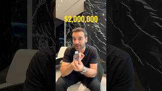 $2,000,000 Richard Millie that weighs 30 Grams! #shorts #viral #richardmille