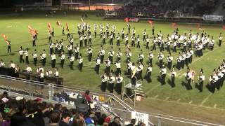 preview picture of video 'Wayne County High School Marching Band - October 13, 2012'