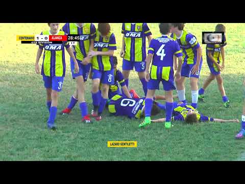 Los Goles en Centenario 2  - Alianza 4  - 6ta División Partido Final de IDA