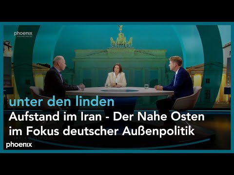 unter den linden: Aufstand im Iran - Der Nahe Osten im Fokus deutscher Außenpolitik