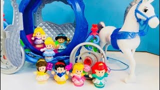 DISNEY PRINCESS Little People Fisher Price Gift Set Toy Opening!