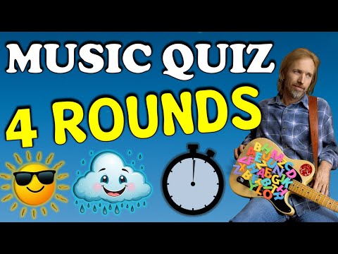 Guess The Song & Artist Music Quiz🎵4 Categories