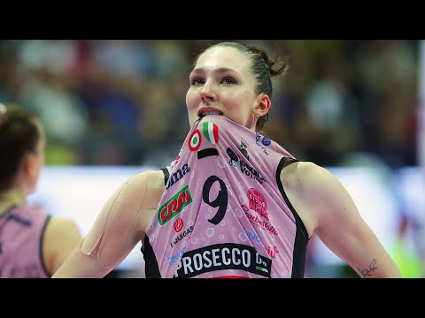 SUPER Marina Lubian, MVP in G1 Finale Scudetto Conegliano vs Milano | Lega Volley Femminile 2022/23