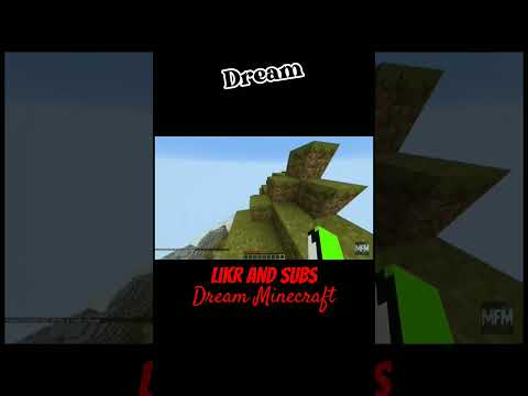 Minecraft Dream vs real Minecraft Dream #Minecraft #water
