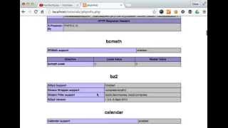 Download the video "PHP Basics Lesson 05: phpinfo"
