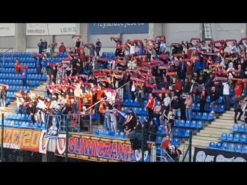 "HYMN PIASTA GLIWICE" - początek meczu Piast - Korona Kielce | 12.05.2023