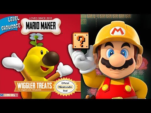 Excellent Wiggler Treats - Super Mario Maker Level Showcase